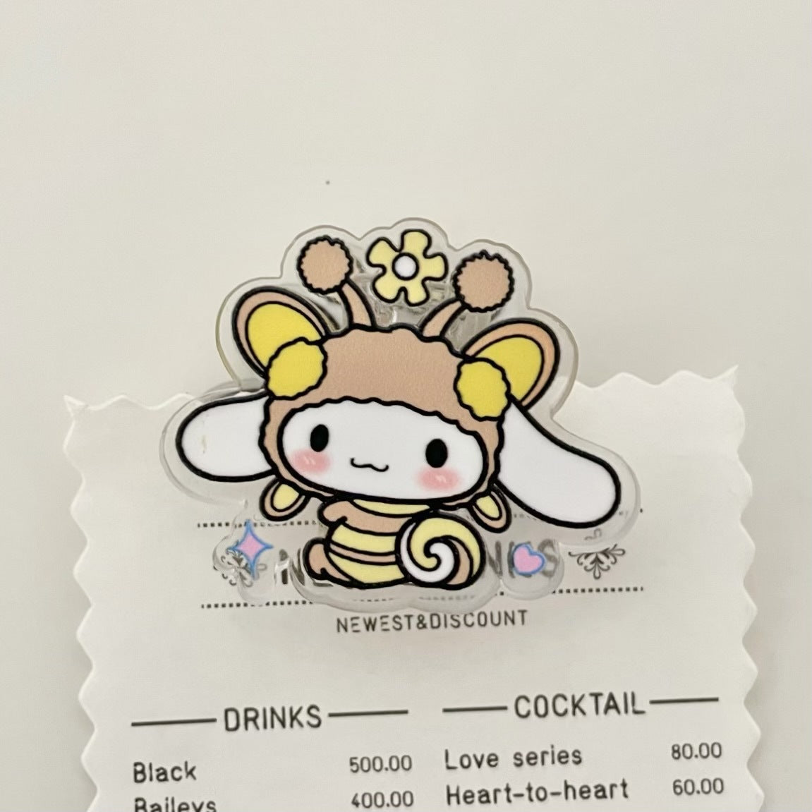 HP11 sanrio amazon acylic paper clips