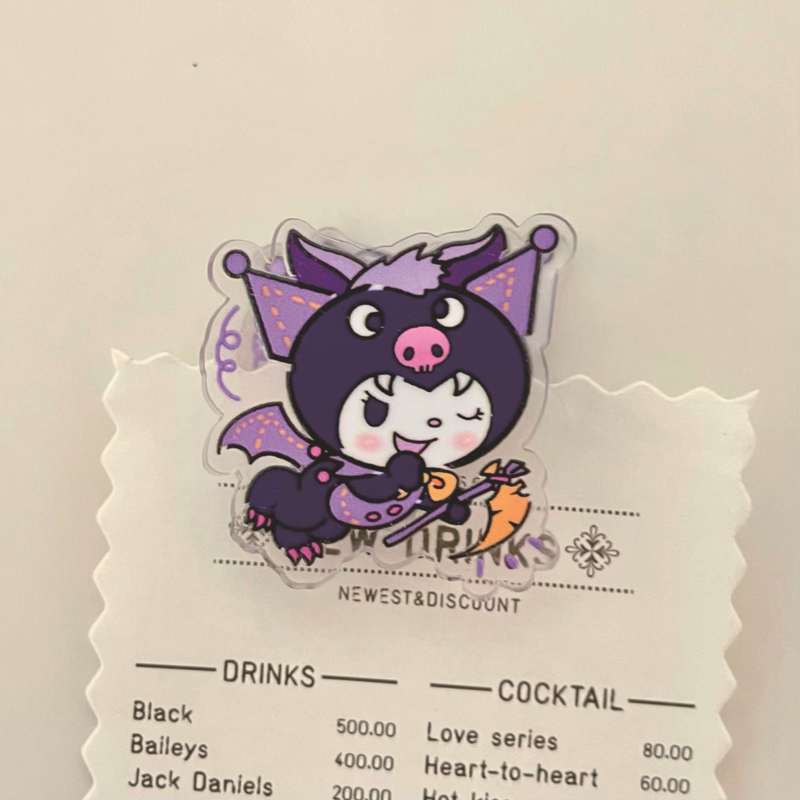 HP11 sanrio amazon acylic paper clips