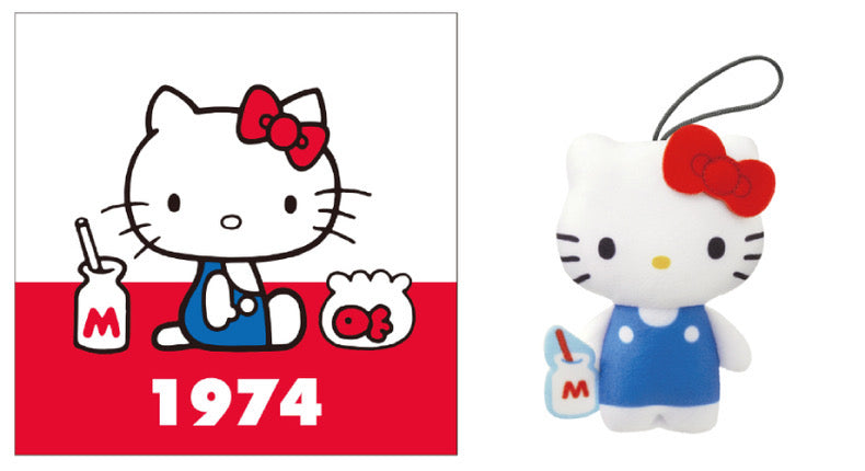H666 Japanese Sanrio HelloKitty 50th Anniversary McDonald's Co-branded Doll Small Pendant Doll Blind Box Blind Bag