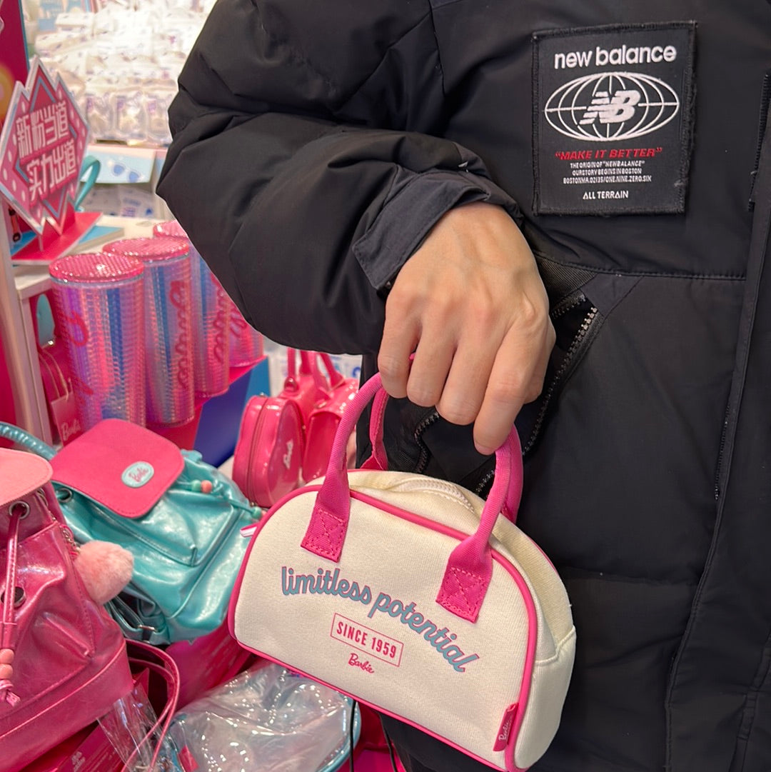 Barbie canvas purse