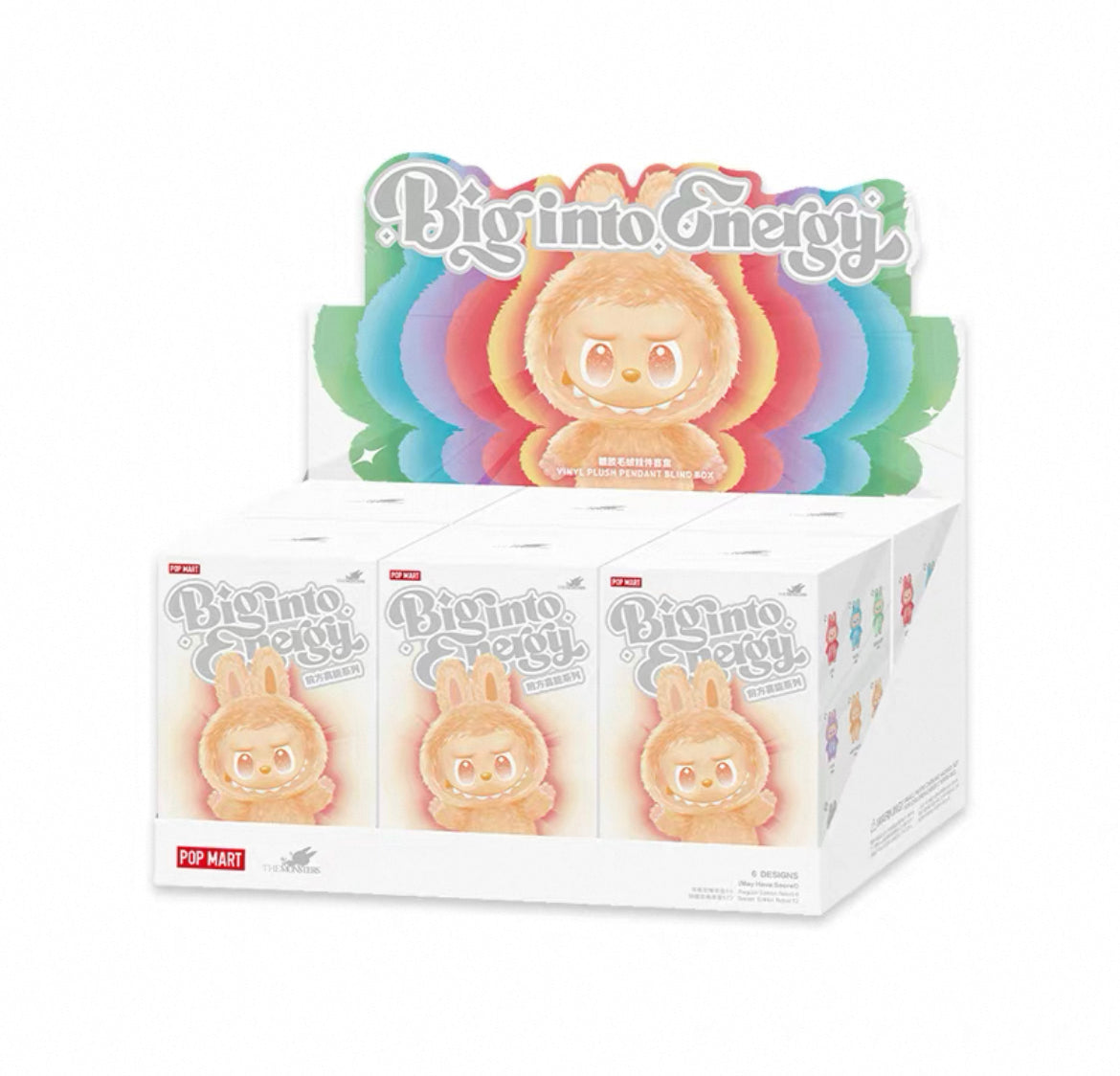 【1000% official】Labubu Big into Energy confirmed blind box