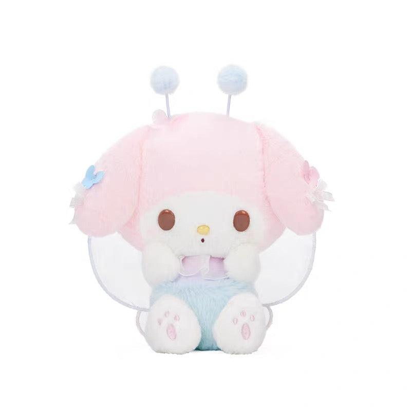 Japan Sanrio Honey Flowers keychain plushies Kuromi Sweet Piano My Melody Hello Kitty Cinnamoroll Pom Pom Purin