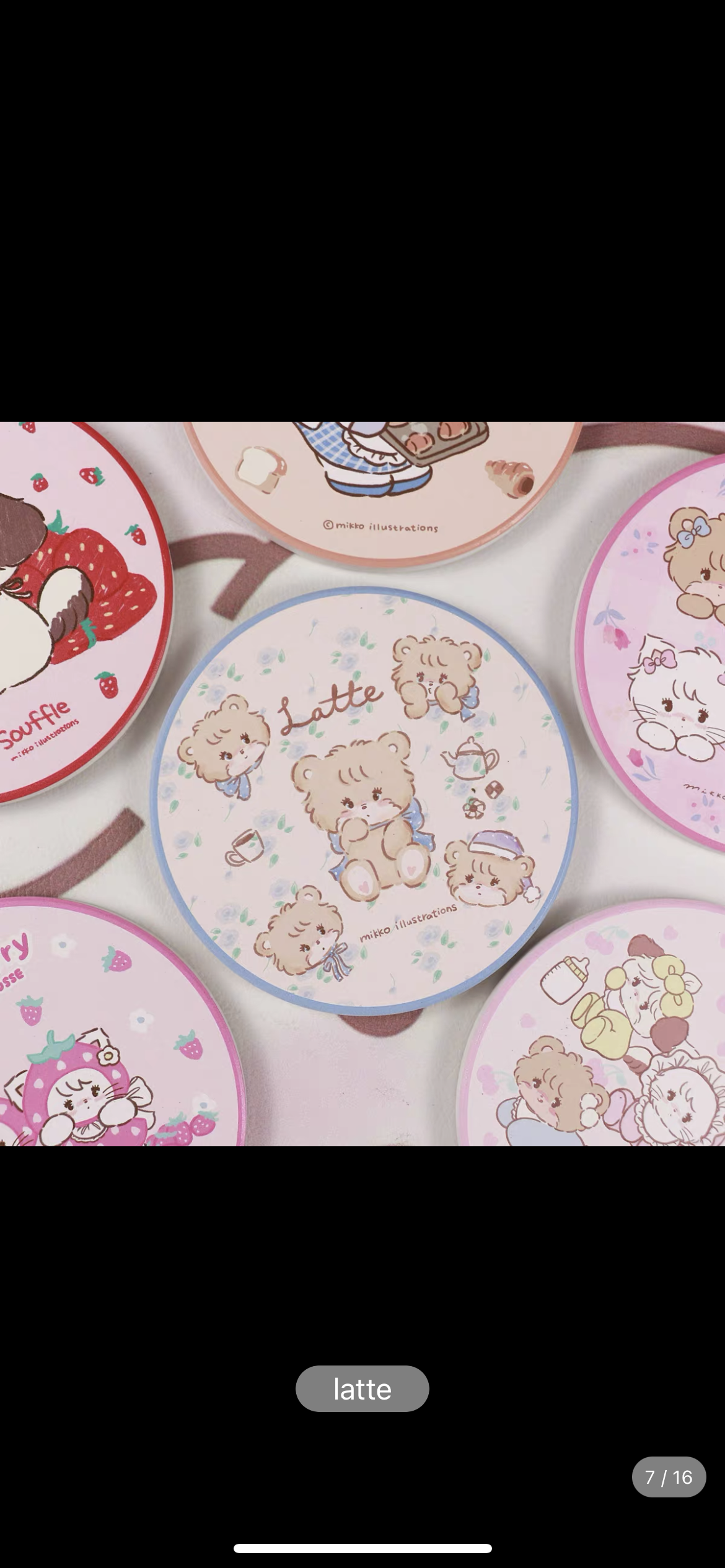 Mikko illustrations coasters
