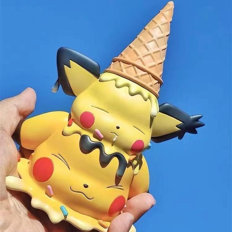 Pokemon ice cream figurines