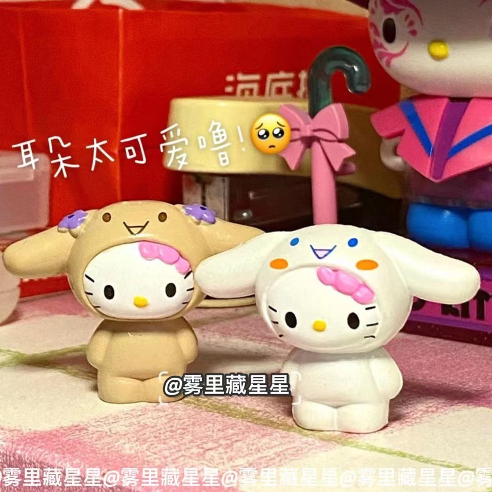 A0169 Sanrio character costumes kitty figurines