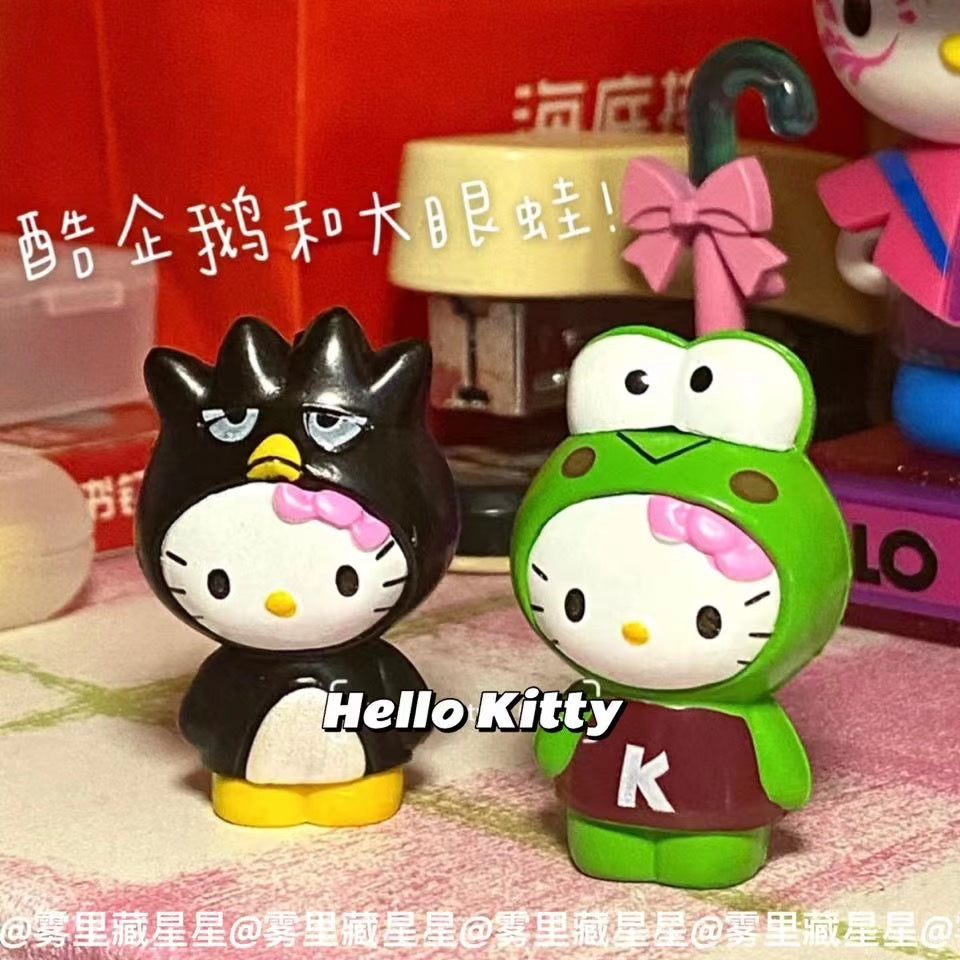 A0169 Sanrio character costumes kitty figurines