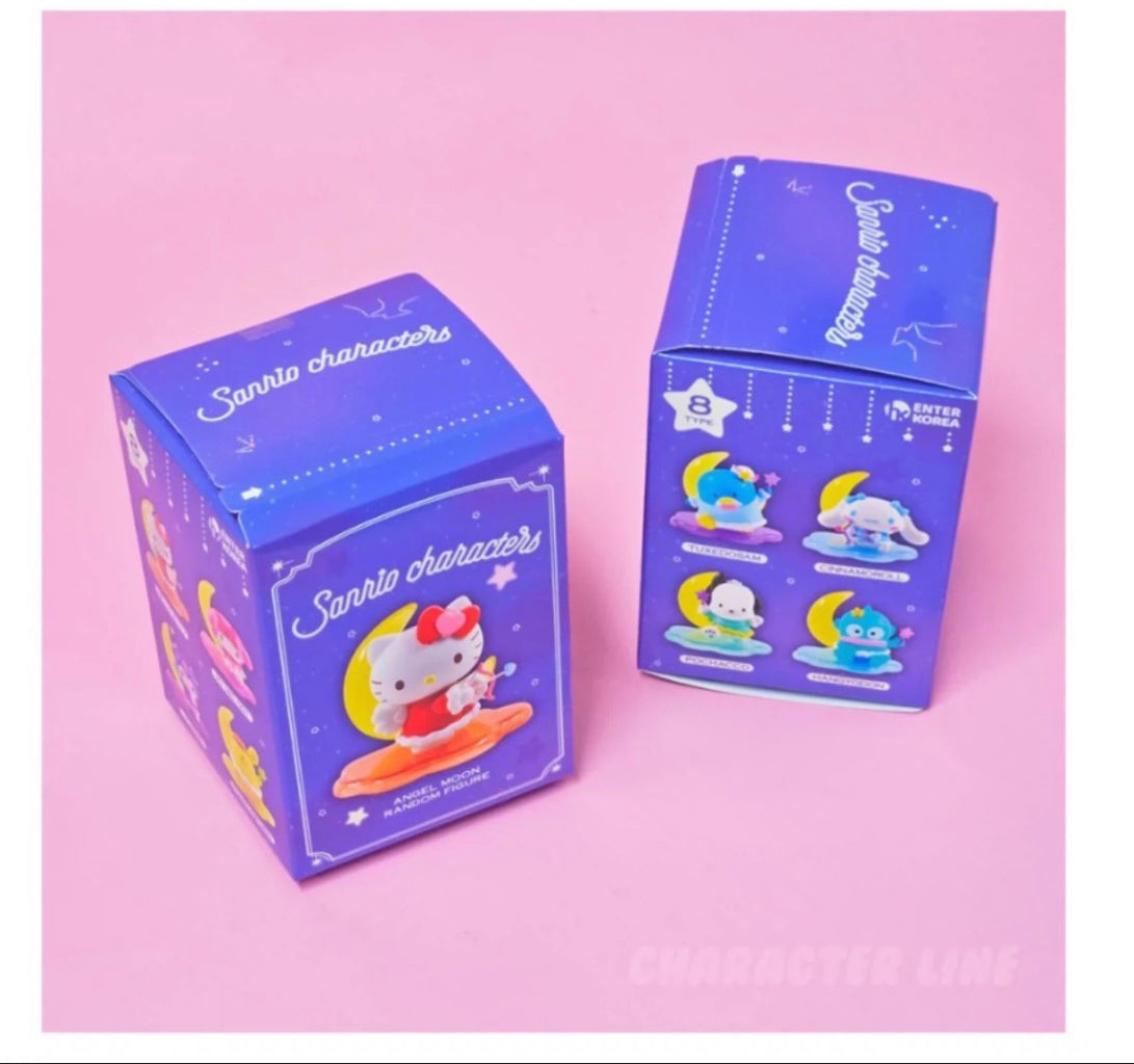 Korean Sanrio moon blind box sam Cinna pochacco hangy Kitty melody Pom kuromi