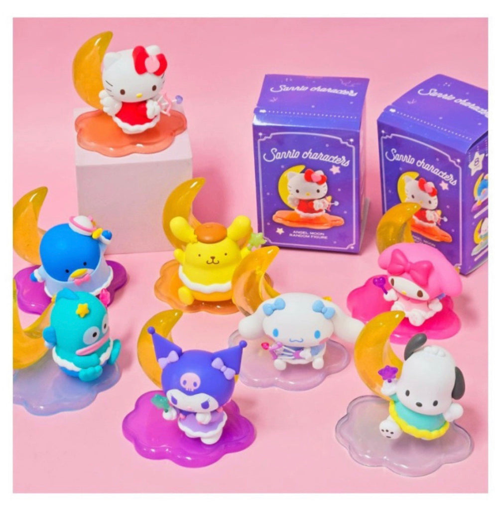 Korean Sanrio moon blind box sam Cinna pochacco hangy Kitty melody Pom kuromi