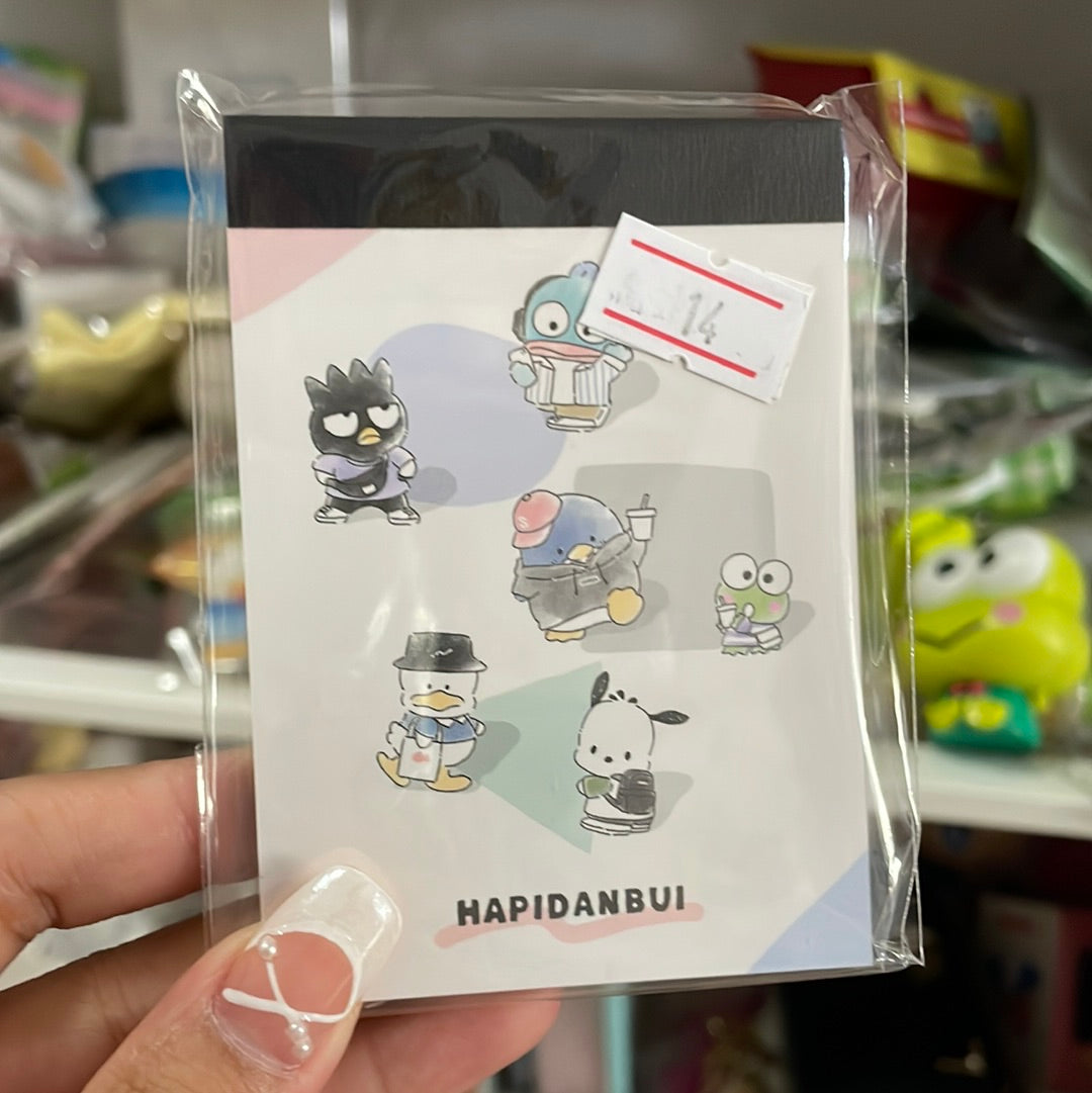 Hapidanbiu memo pad