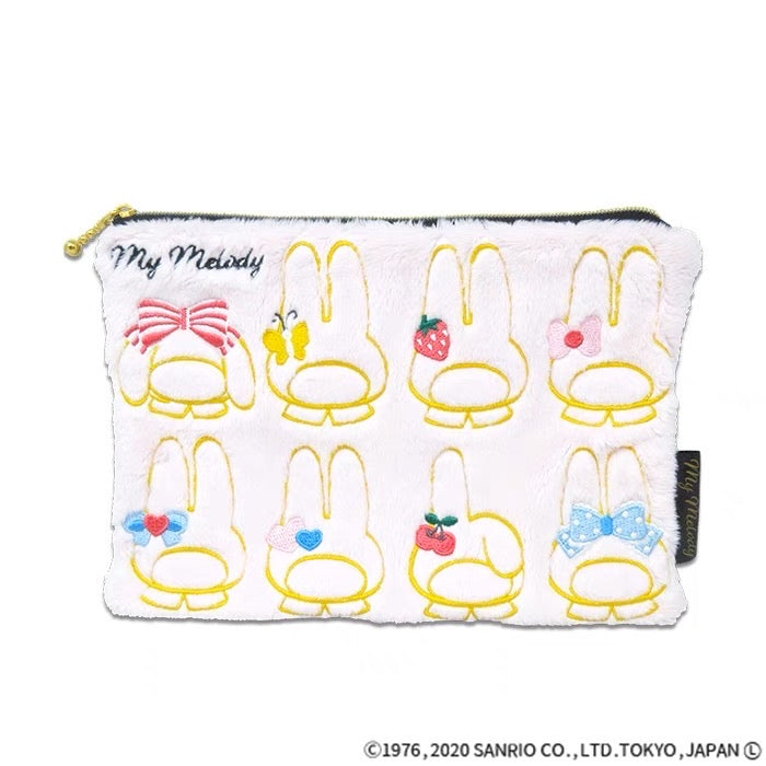 Japan Sanrio Melody 45th Anniversary Limited Commemorative Storage Bag Makeup Bag