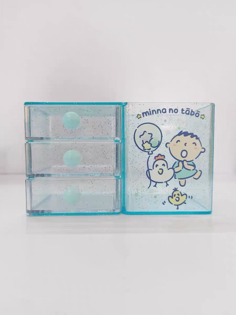 HP786 Hong Kong Sanrio Cartoon Anime Plastic Storage Box Authentic