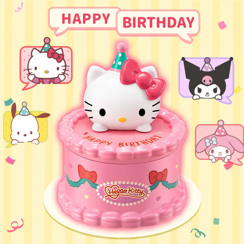 H191 Happy birthday cake figure Scented candles