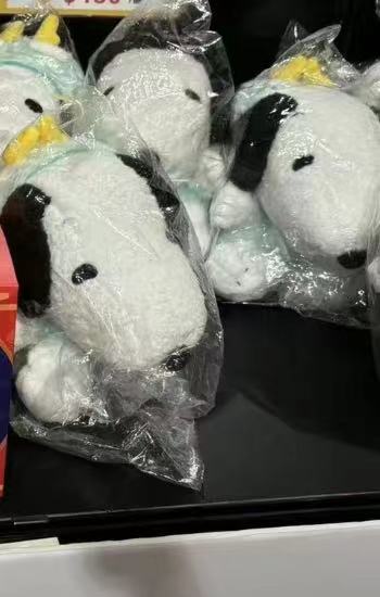 Snoopy dragon year limited plushies