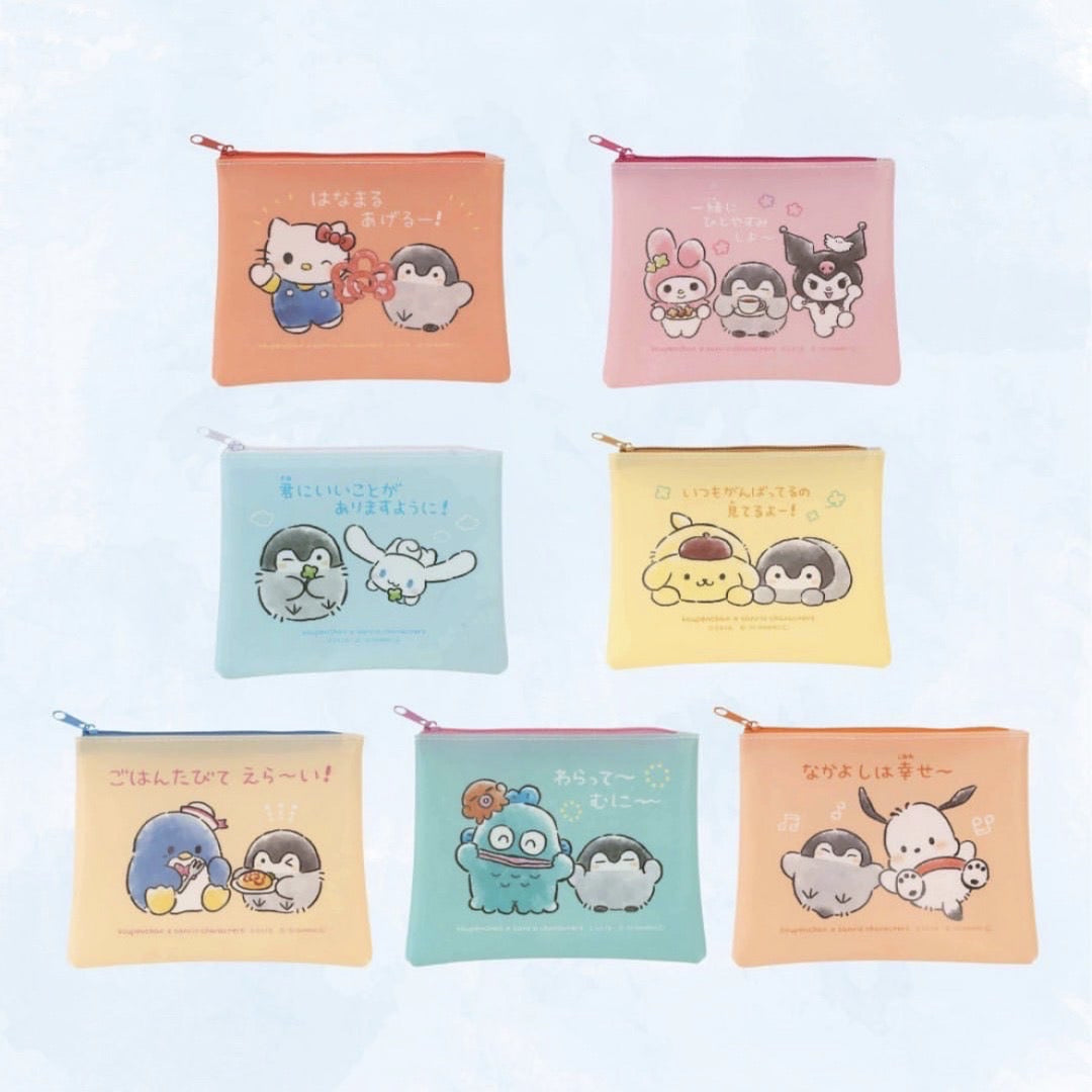 penguin sanrio collab pouch