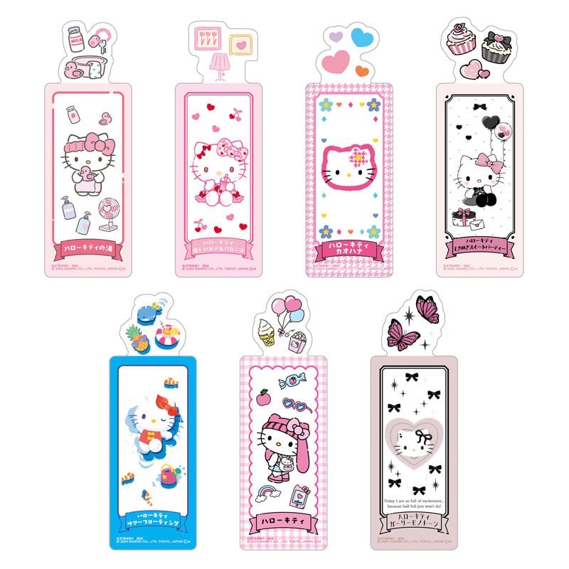 Hello Kitty 50th anniversary bookmark blind bag