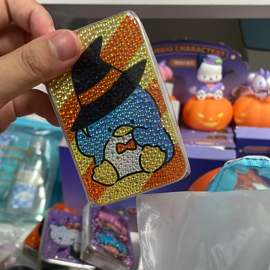 Sanrio Halloween diamond slide tin