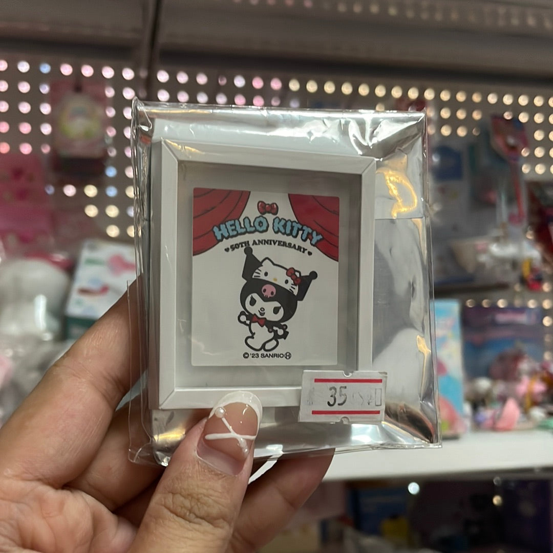 Hello Kitty 50th anniversary fridge magnets confirmed blind bag Kuromi Dear Daniel Pochacco