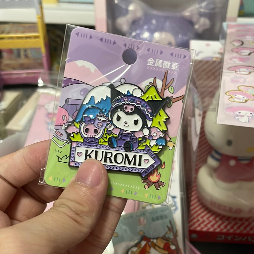 Sanrio kitty melody Kuromi Cinna pin