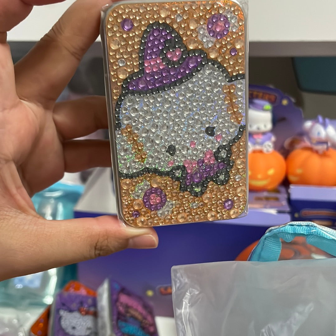 Sanrio Halloween diamond slide tin