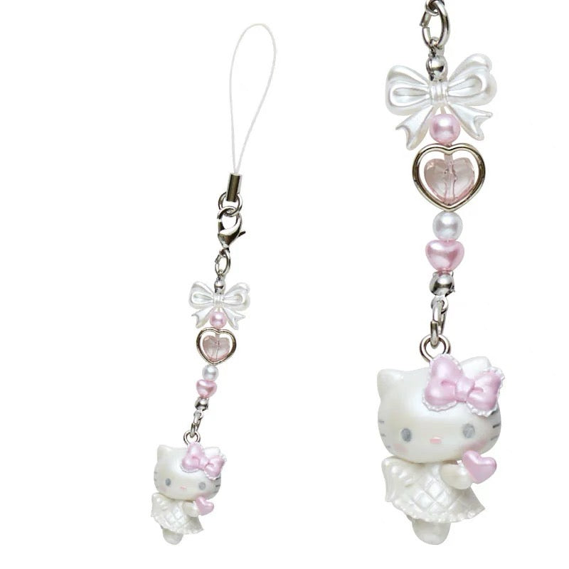 Hello Kitty Angel and Devil series phone charms