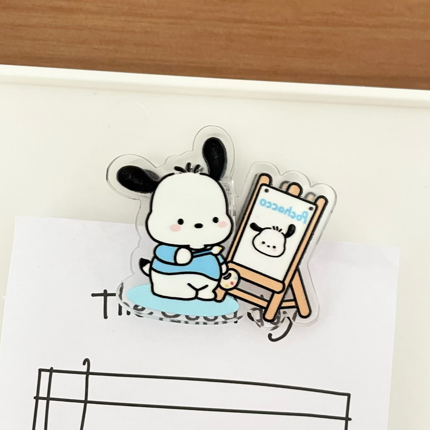 HP17 sanrio Artist acylic paper clips