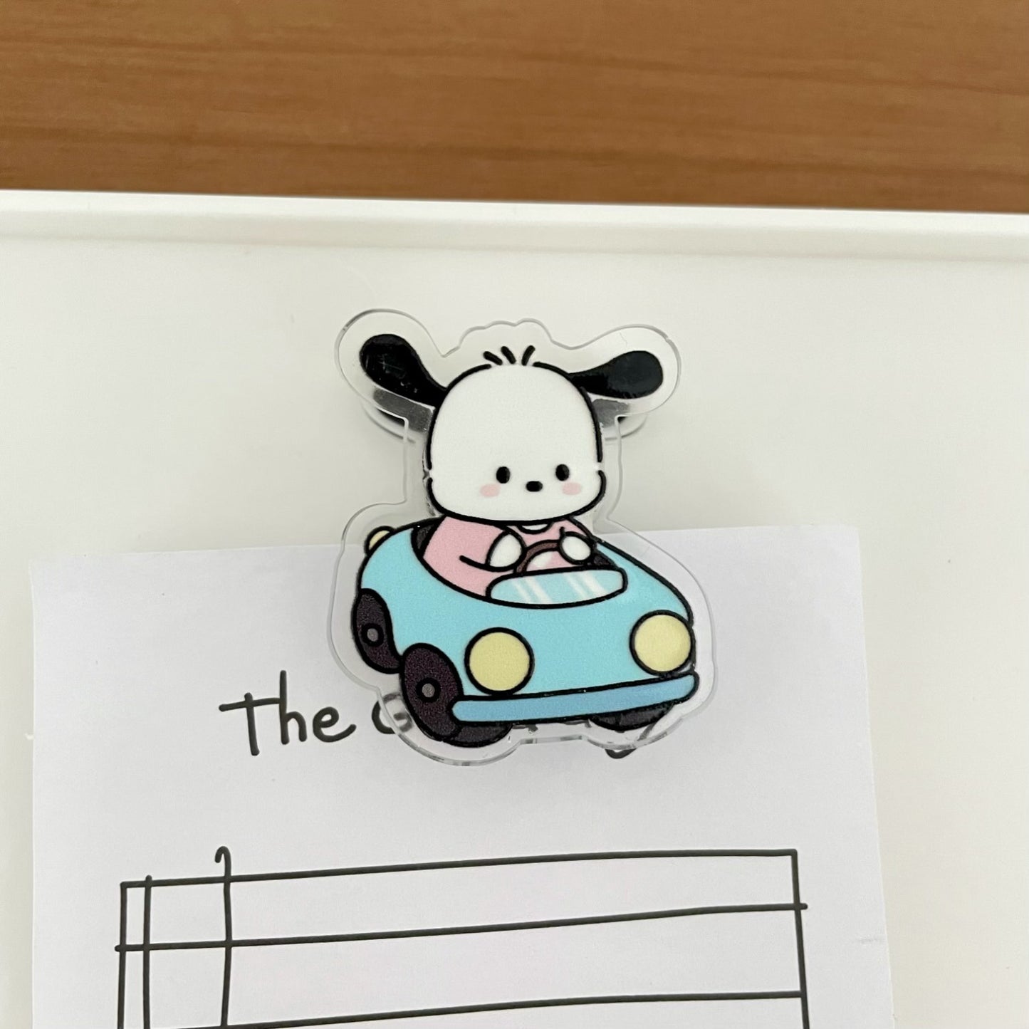 HP21 sanrio Driver acylic paper clips