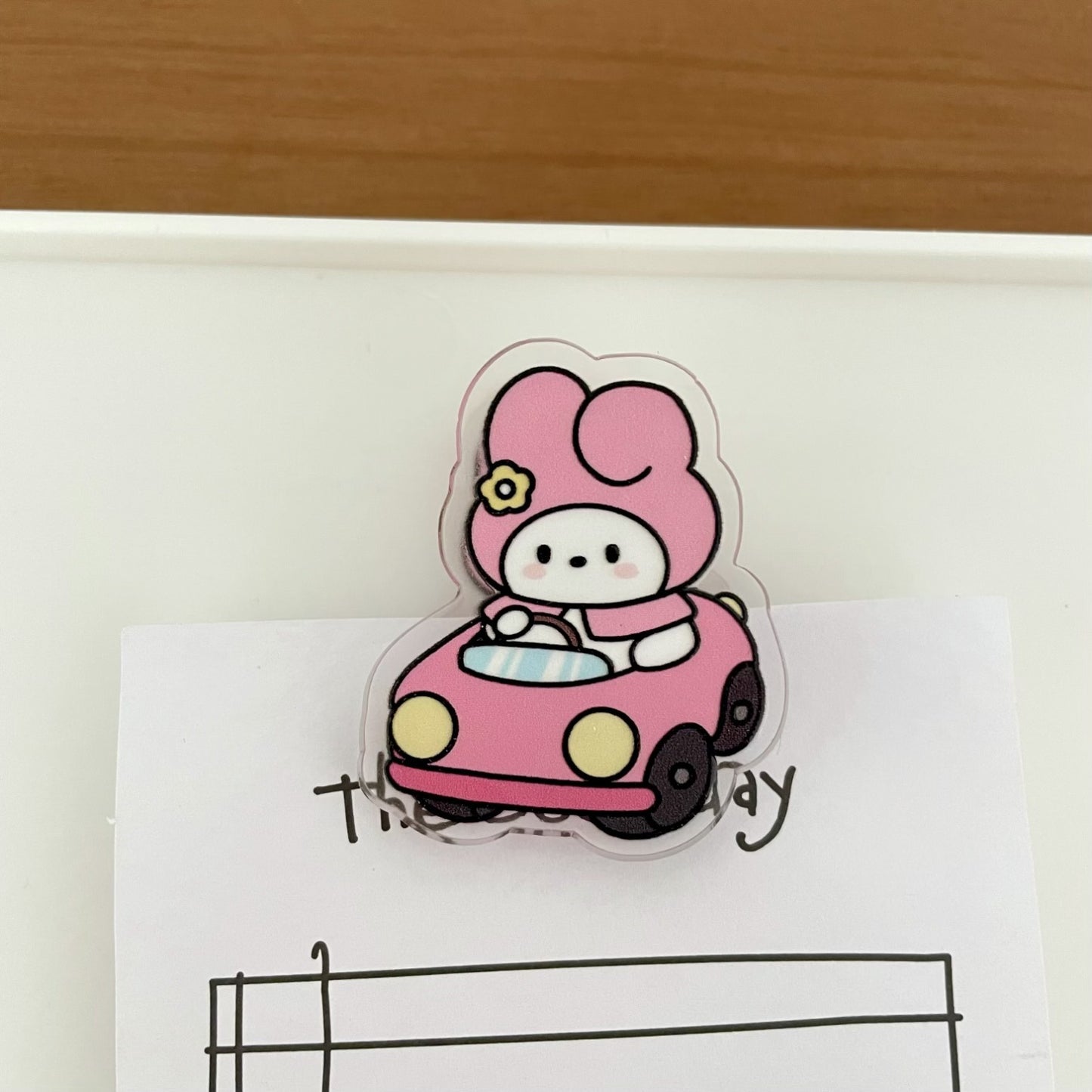 HP21 sanrio Driver acylic paper clips