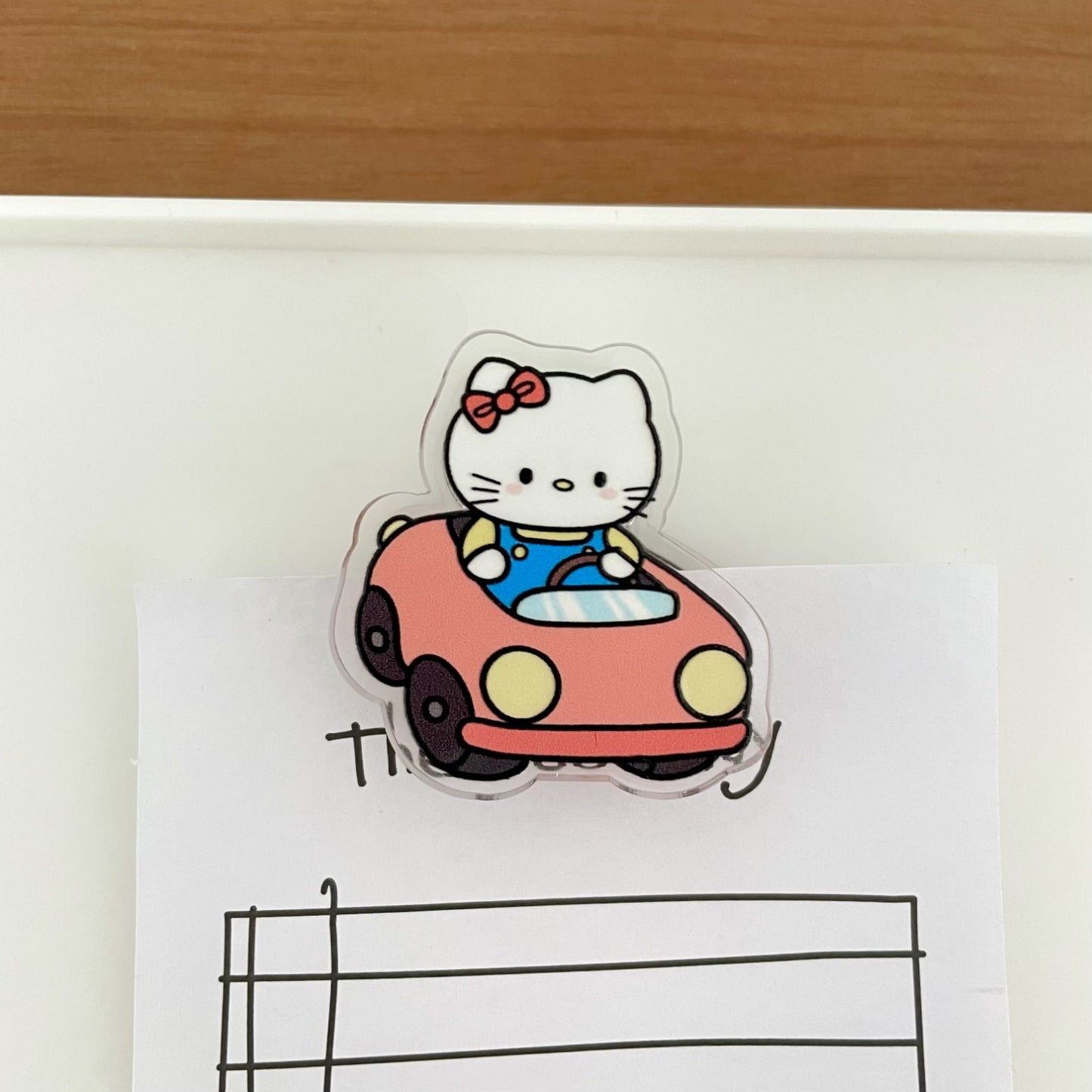 HP21 sanrio Driver acylic paper clips