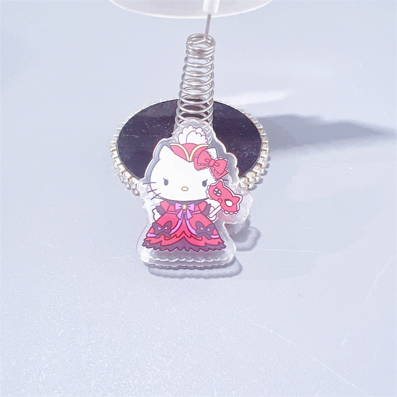 HP22 sanrio magic suit acylic paper clips