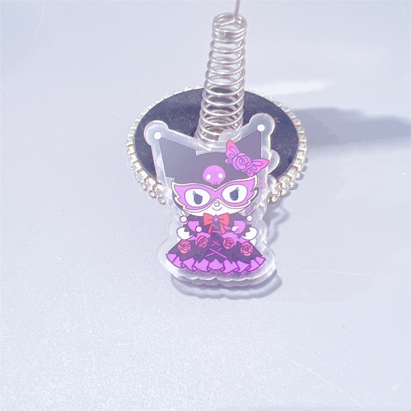 HP22 sanrio magic suit acylic paper clips