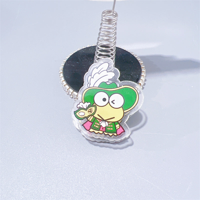 HP22 sanrio magic suit acylic paper clips