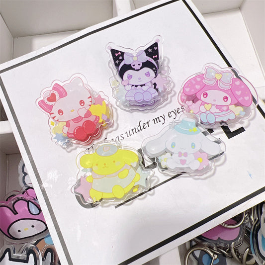 HP24 sanrio cute acylic paper clips