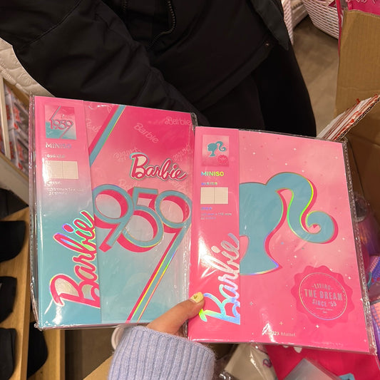 Barbie notebooks