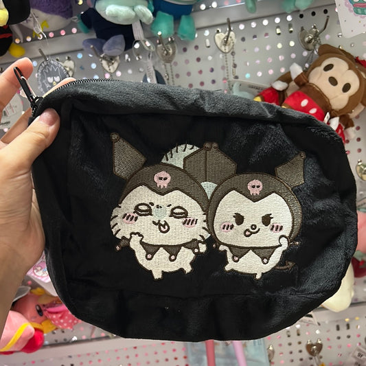 Chiikawa & Kuromi pouch storage bag