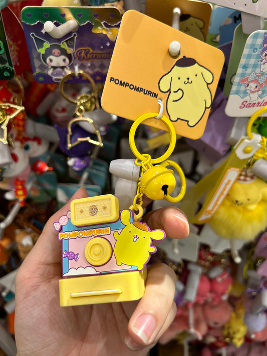 Pom Pom Purin camera keychain MINISO