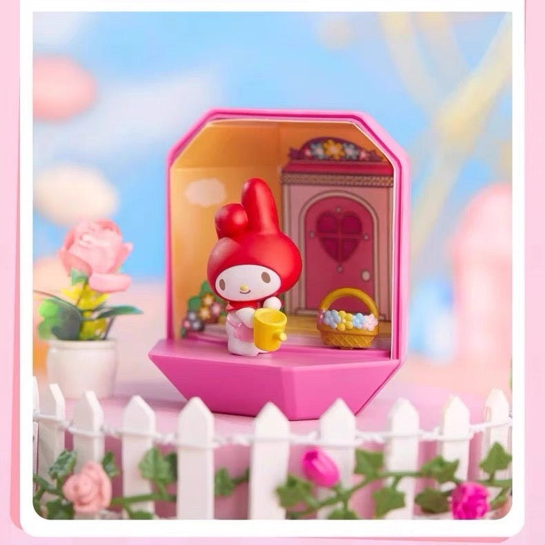 Mini store blind box pompom hellokitty mymelody kuromi cinnamoroll pochacco