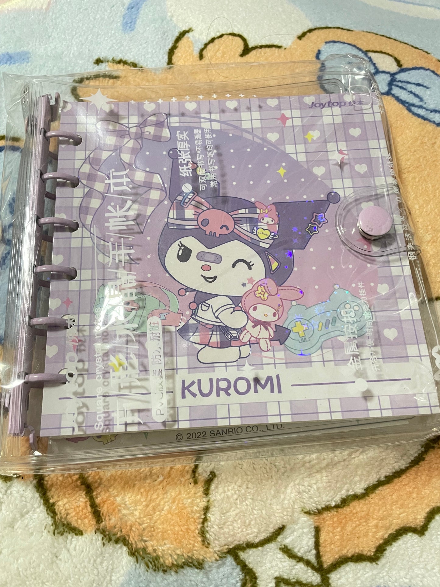 My Melody binder notebook kuromi