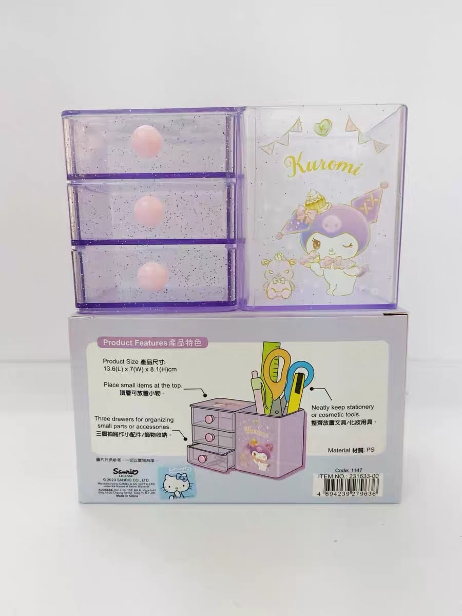 HP786 Hong Kong Sanrio Cartoon Anime Plastic Storage Box Authentic