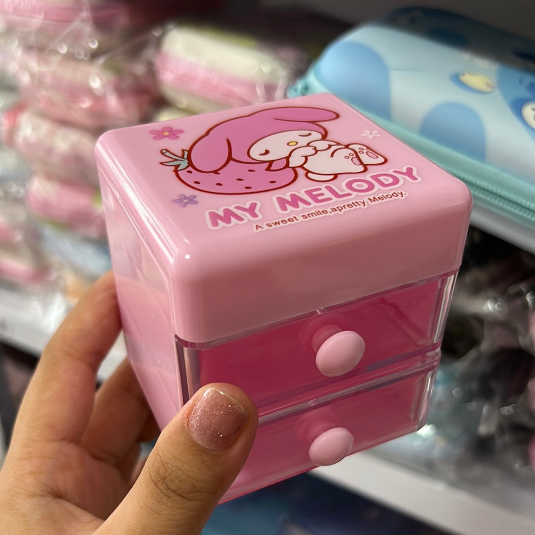 My Melody mini drawers