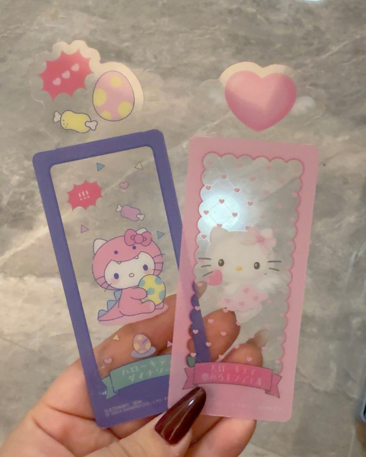 Hello Kitty 50th anniversary bookmark blind bag