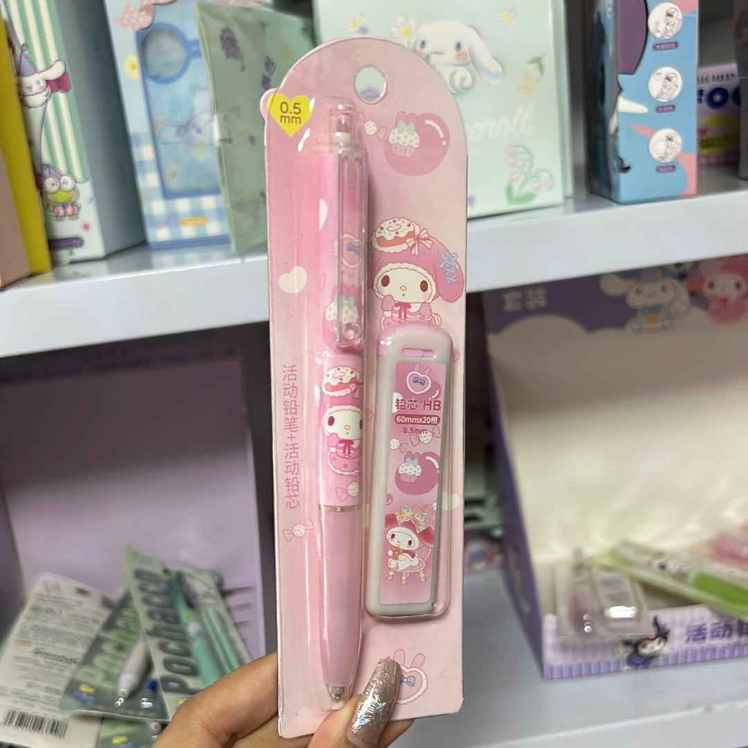 Pochacco mechanical pencils my melody mechanical pencils kuromi     mechanical pencils