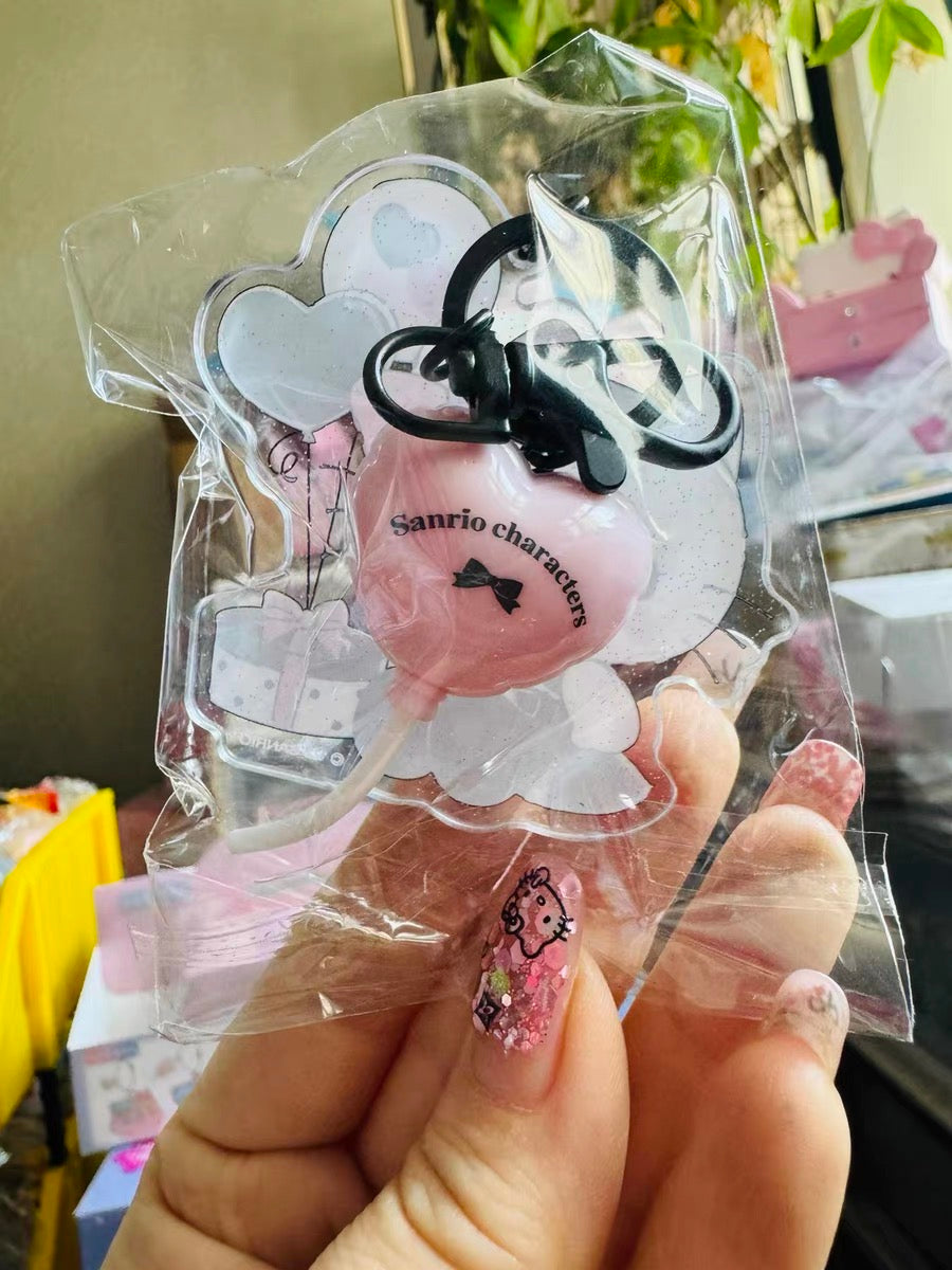 hello kitty cinna my melody balloon keychain blind box