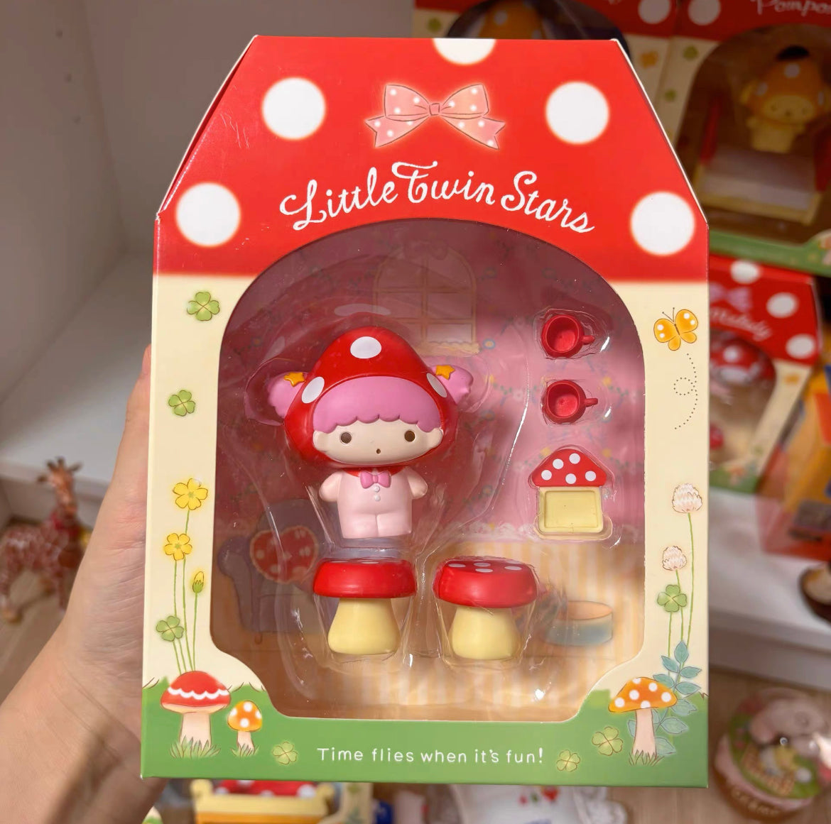 Sanrio mushroom series vintage set
