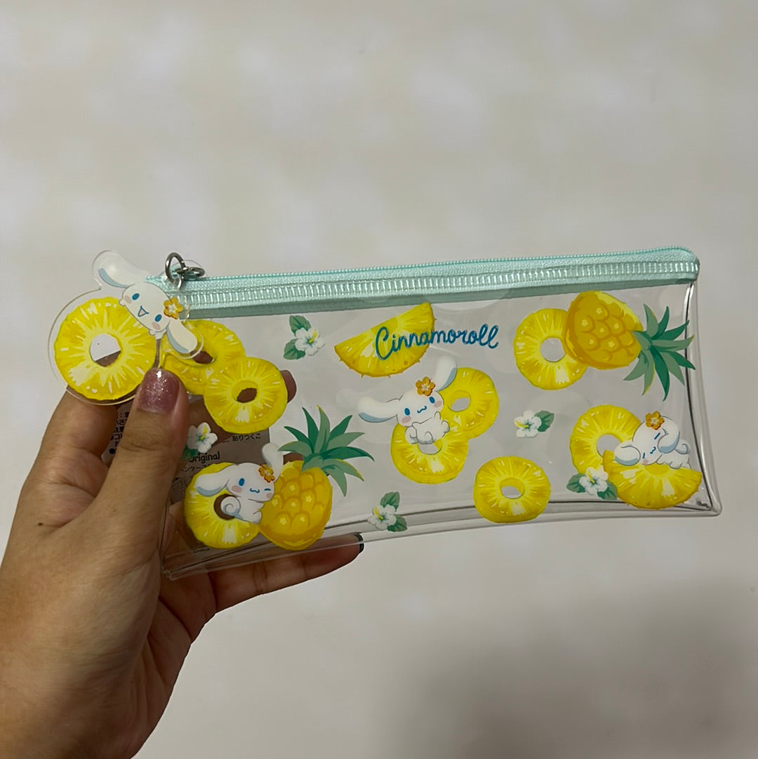 Fruits Pencil bag Melody Cinnamoroll Kuromi