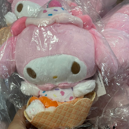 Clearance My Melody ice cream plushy