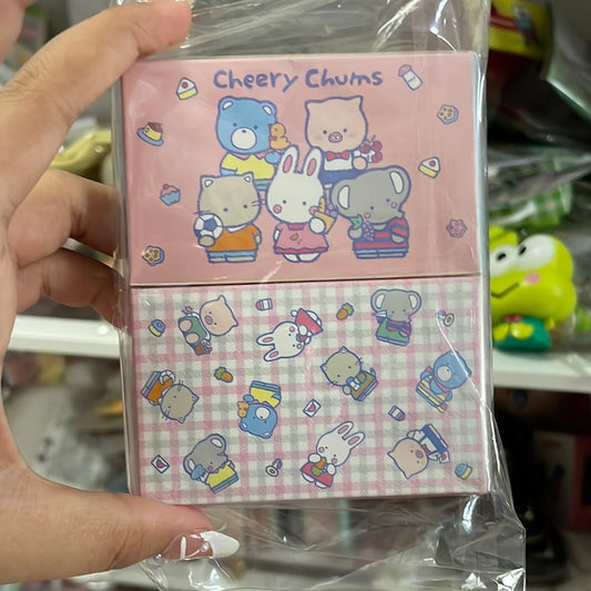 Cherry chums memo pad & stickers