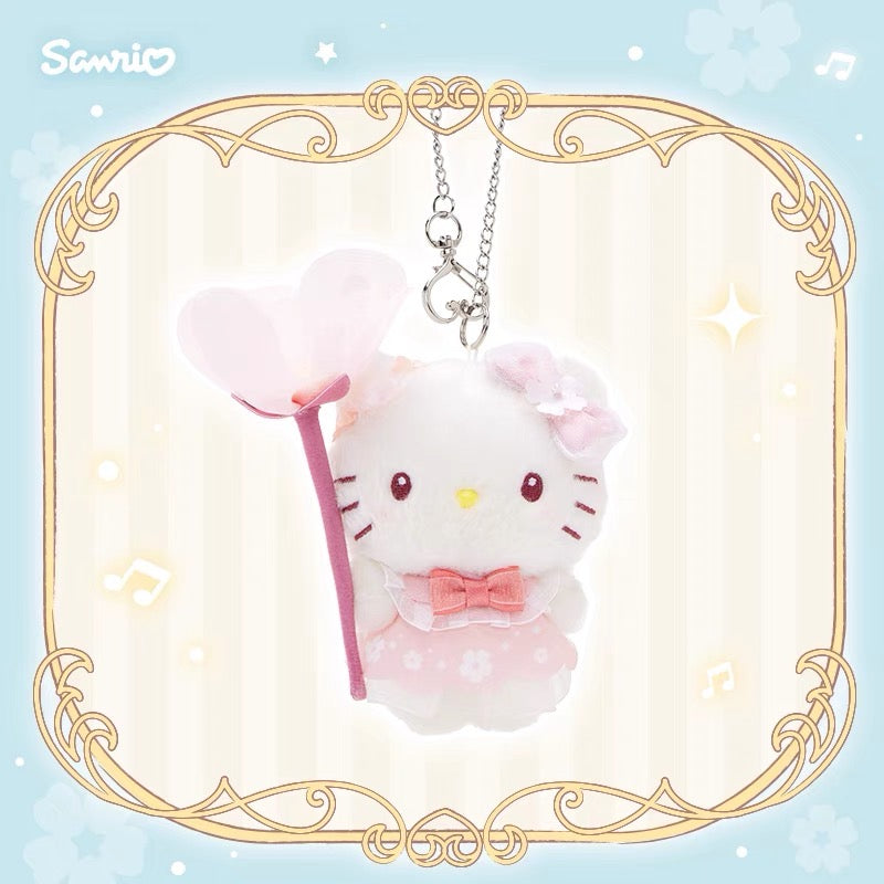 Sanrio Elf Fantasy my Melody HelloKitty Kuromi pom piano cinna Lamb Pendant