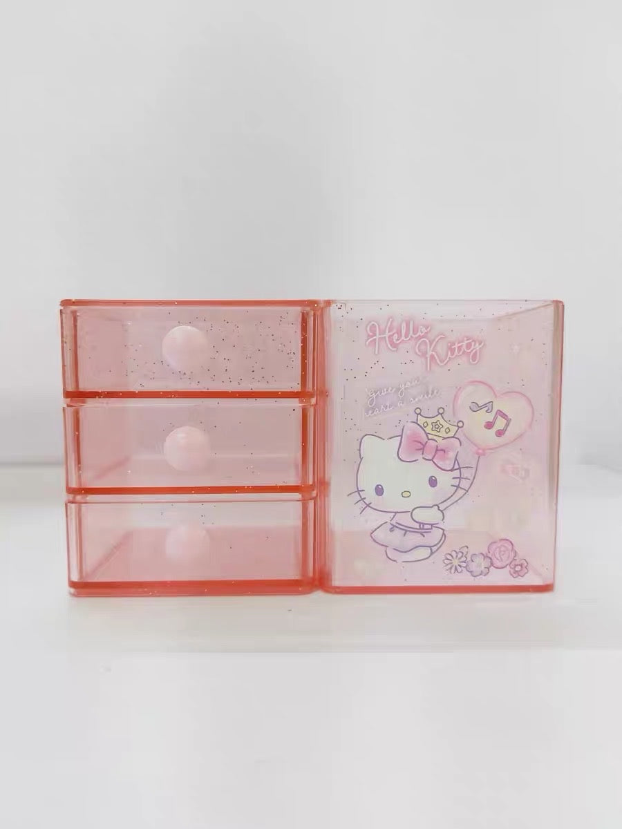 HP786 Hong Kong Sanrio Cartoon Anime Plastic Storage Box Authentic