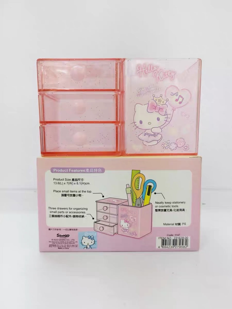 HP786 Hong Kong Sanrio Cartoon Anime Plastic Storage Box Authentic