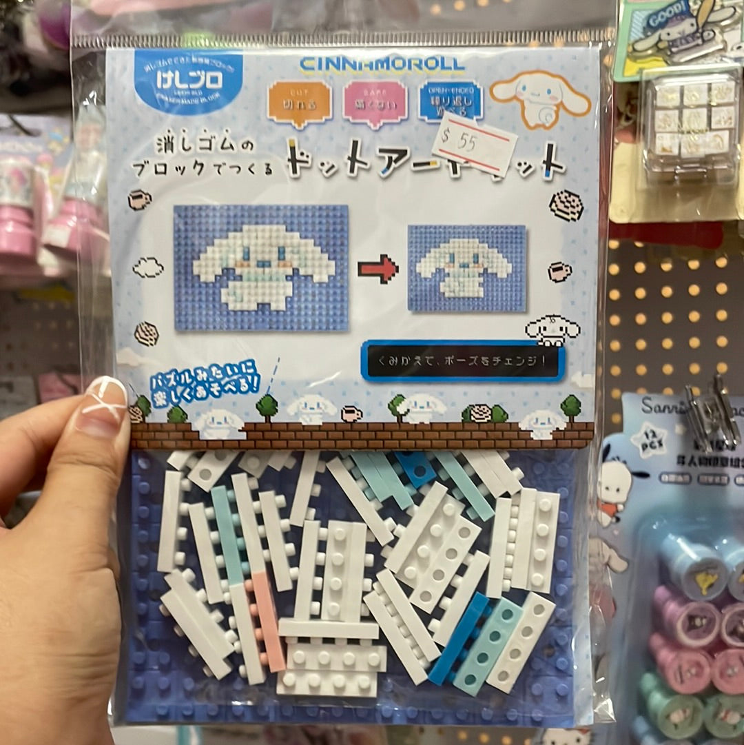 Blocks Legos Japan original My Melody Hello Kitty Pochacco Cinnamoroll Pom Pom Purin Kuromi